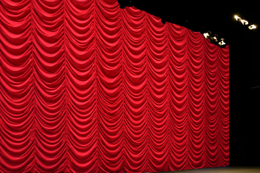 Ruby Velvet Festoon